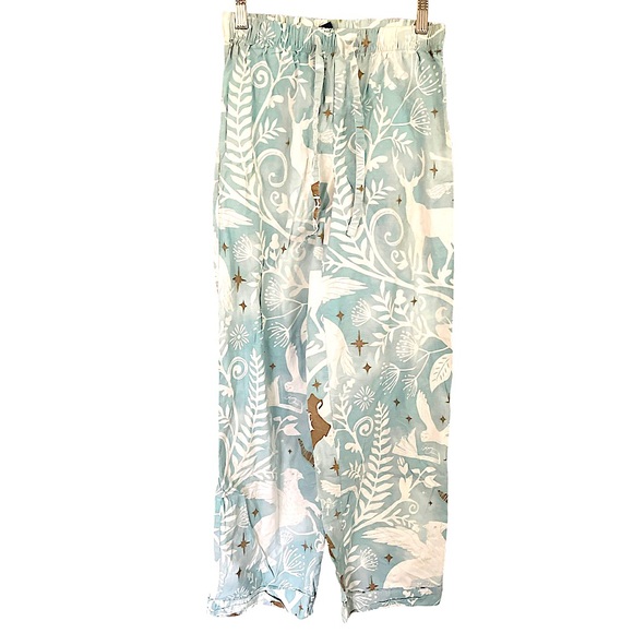 Pottery‎ Barn PB Teen Harry Potter Magical Damask Pajama Pants M - Picture 1 of 4